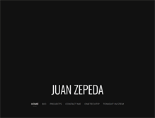 Tablet Screenshot of juanzepeda.com